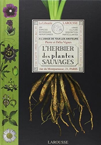 Herbier des plantes - l', sauvages