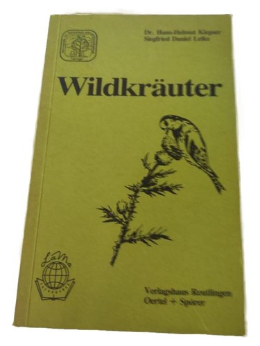 Livre plantes sauvages - livre, oertel